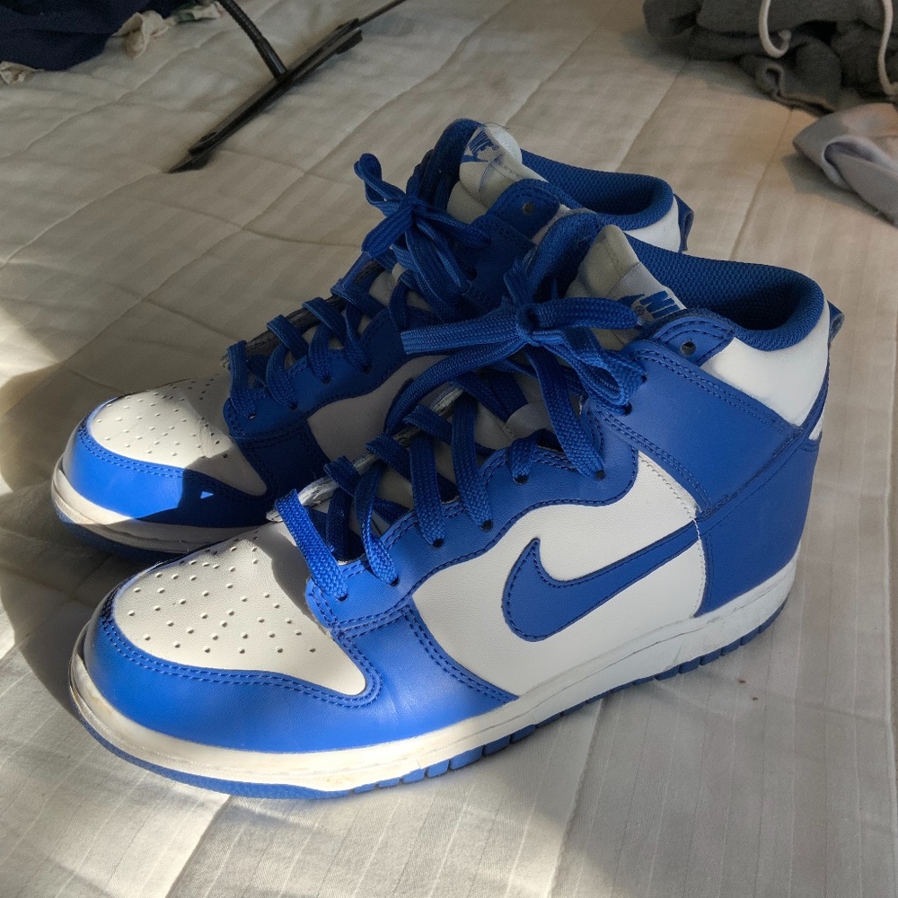 BLUE NIKE DUNKS